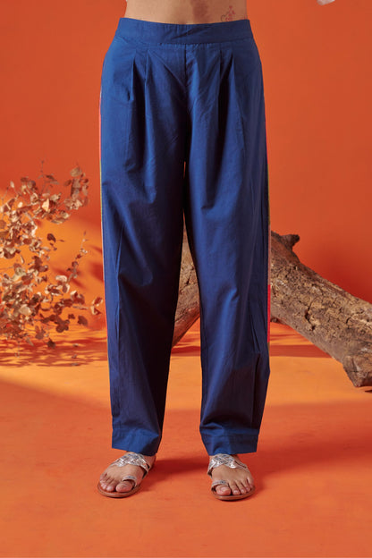 Casey Blue Tapered Pant