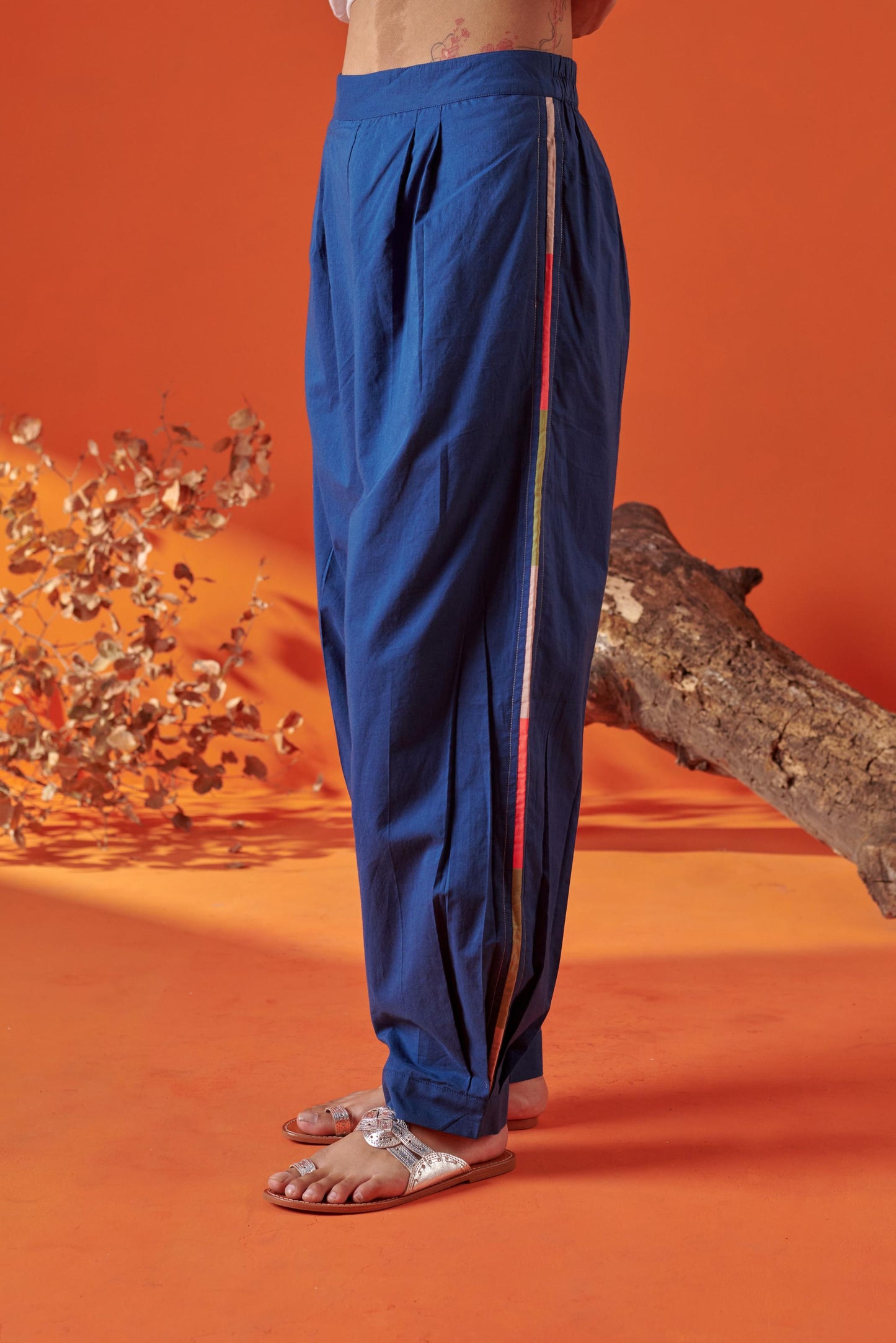 Casey Blue Tapered Pant