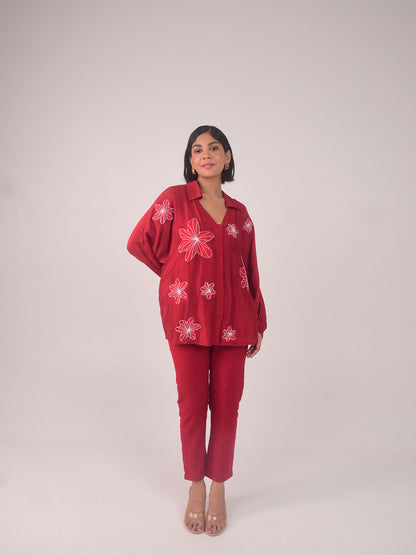 Rue Applique Modal Shirt