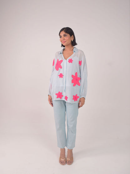 Sadie Applique Modal Shirt
