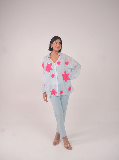 Sadie Applique Modal Shirt