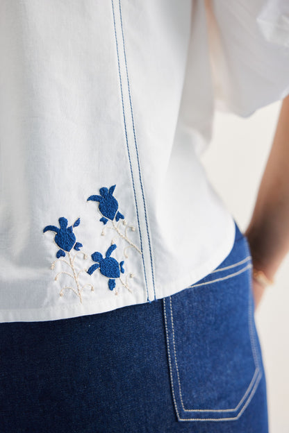 Sea Breeze Organic Cotton Top