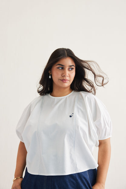 Sea Breeze Organic Cotton Top