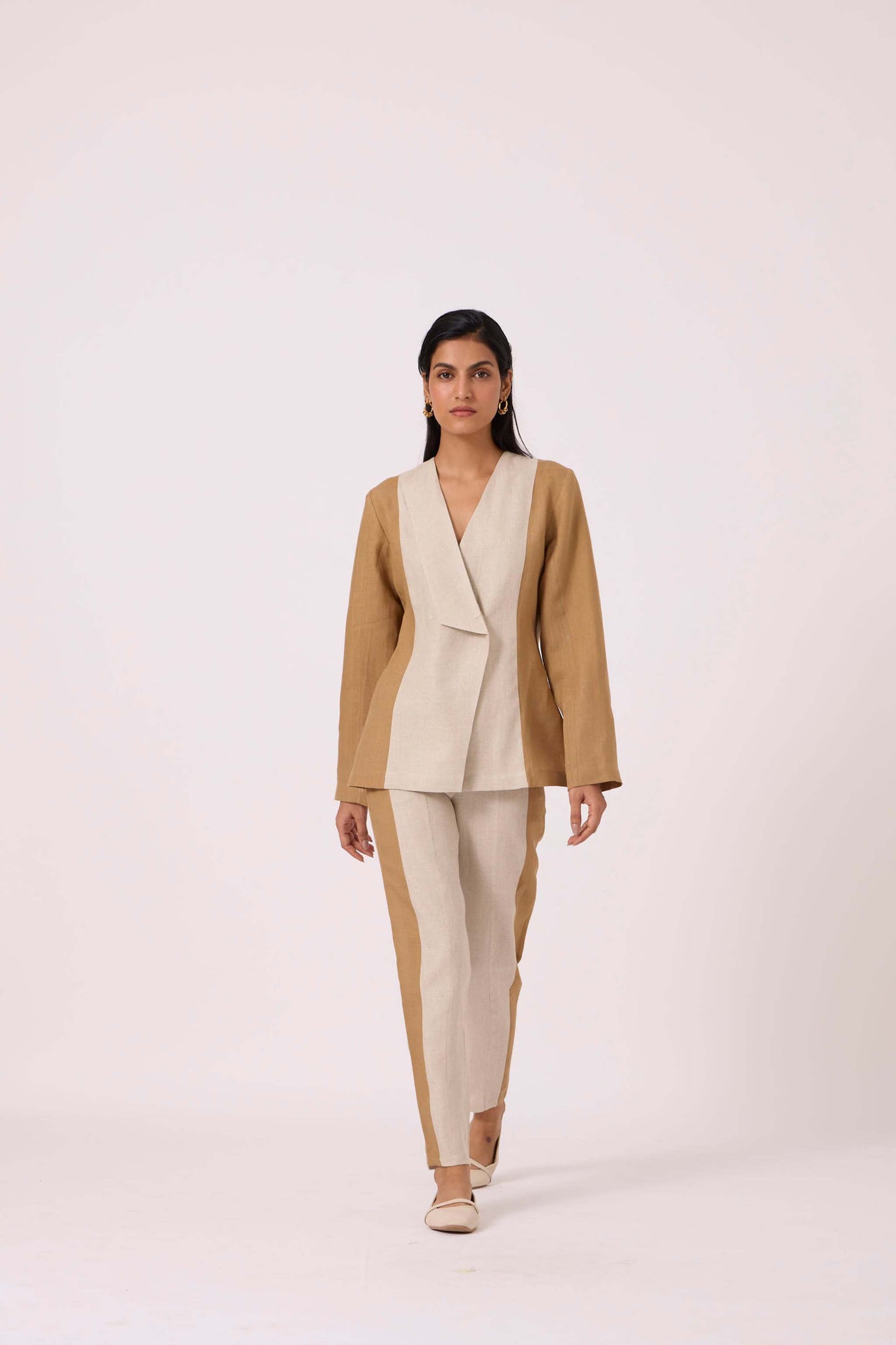 Dimtri Linen Panelled Set