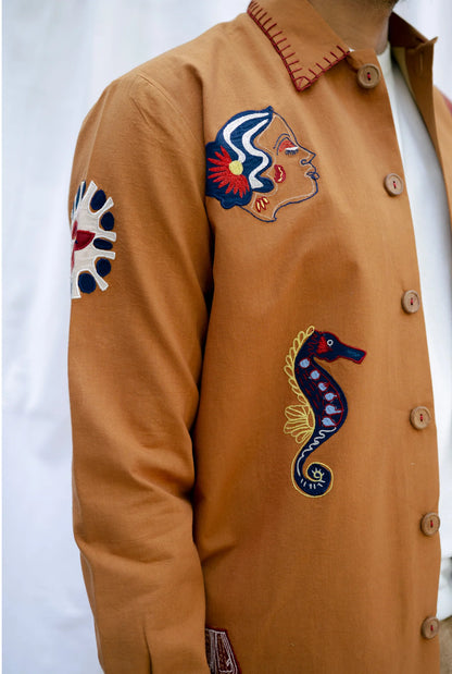 Mayan Applique Jacket