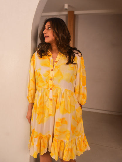 Viva Button-Down Dress