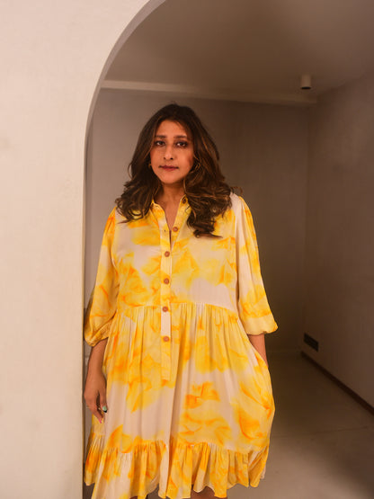 Viva Button-Down Dress