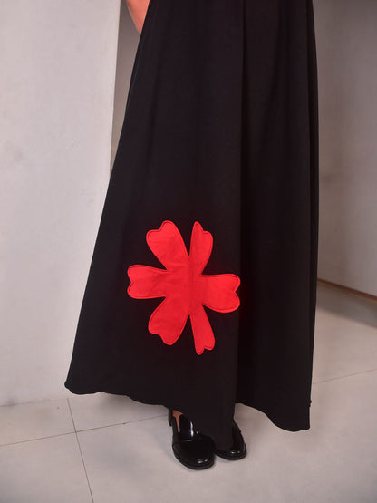 Zoey Dress with Applique