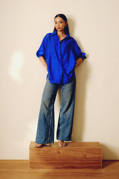 Boa Shirt Blue
