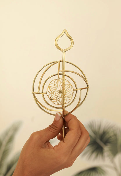 Flower Spiral Hair Bun