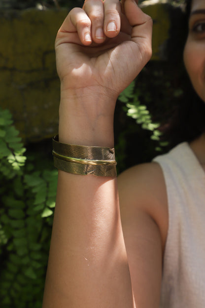 Feather Wrap Bangle