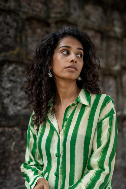 Maira Co-ord Set (Green)