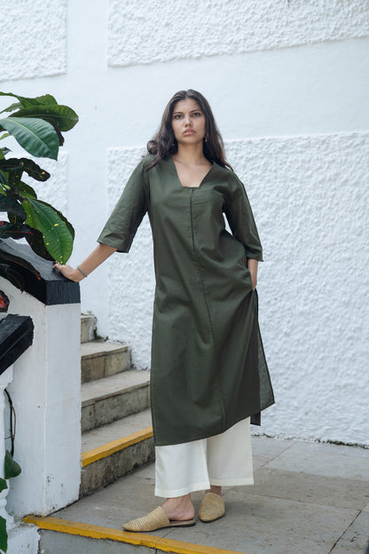 Masu Kurta (Military Green)