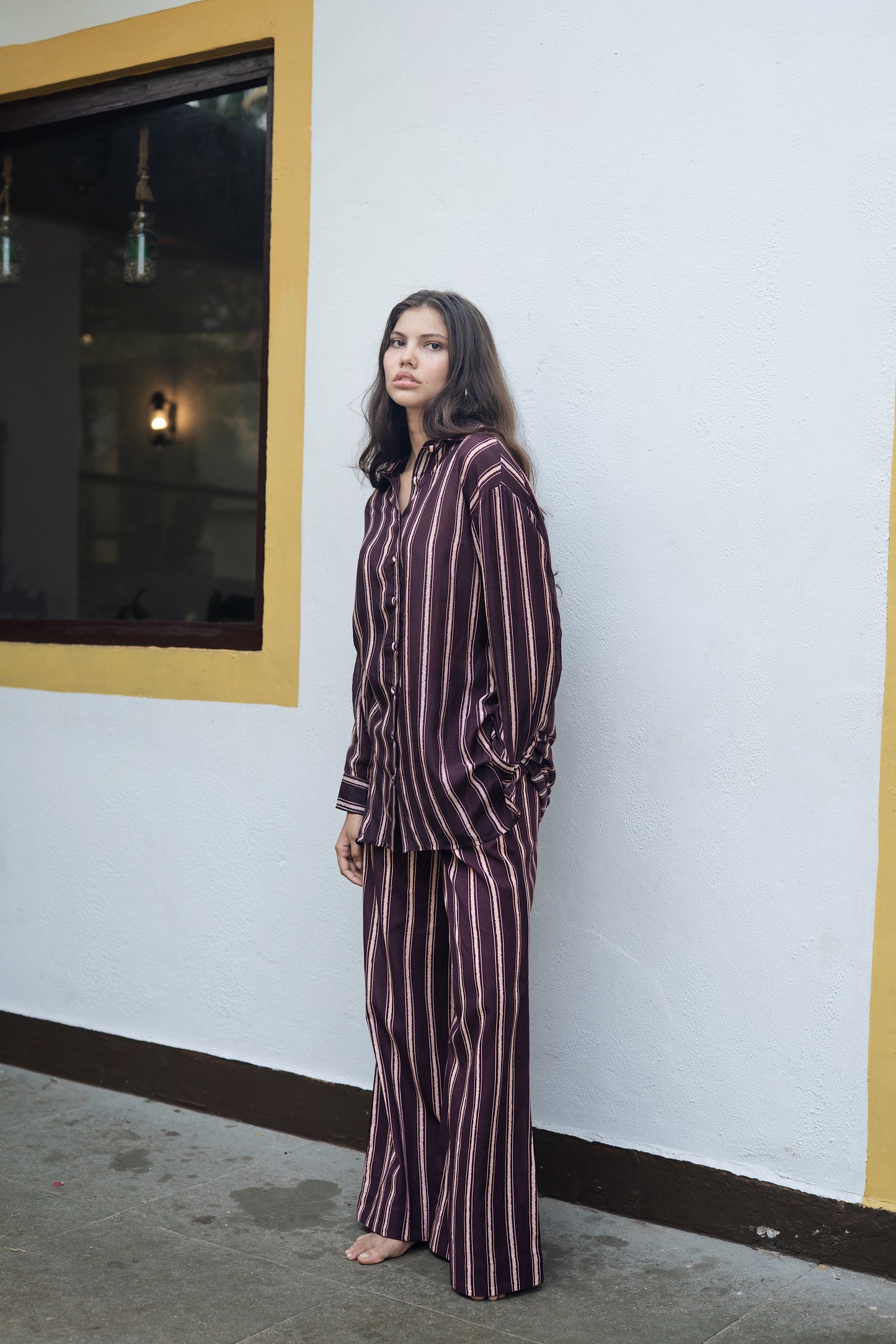 Maira Co-ord Set (Flasa Colour)