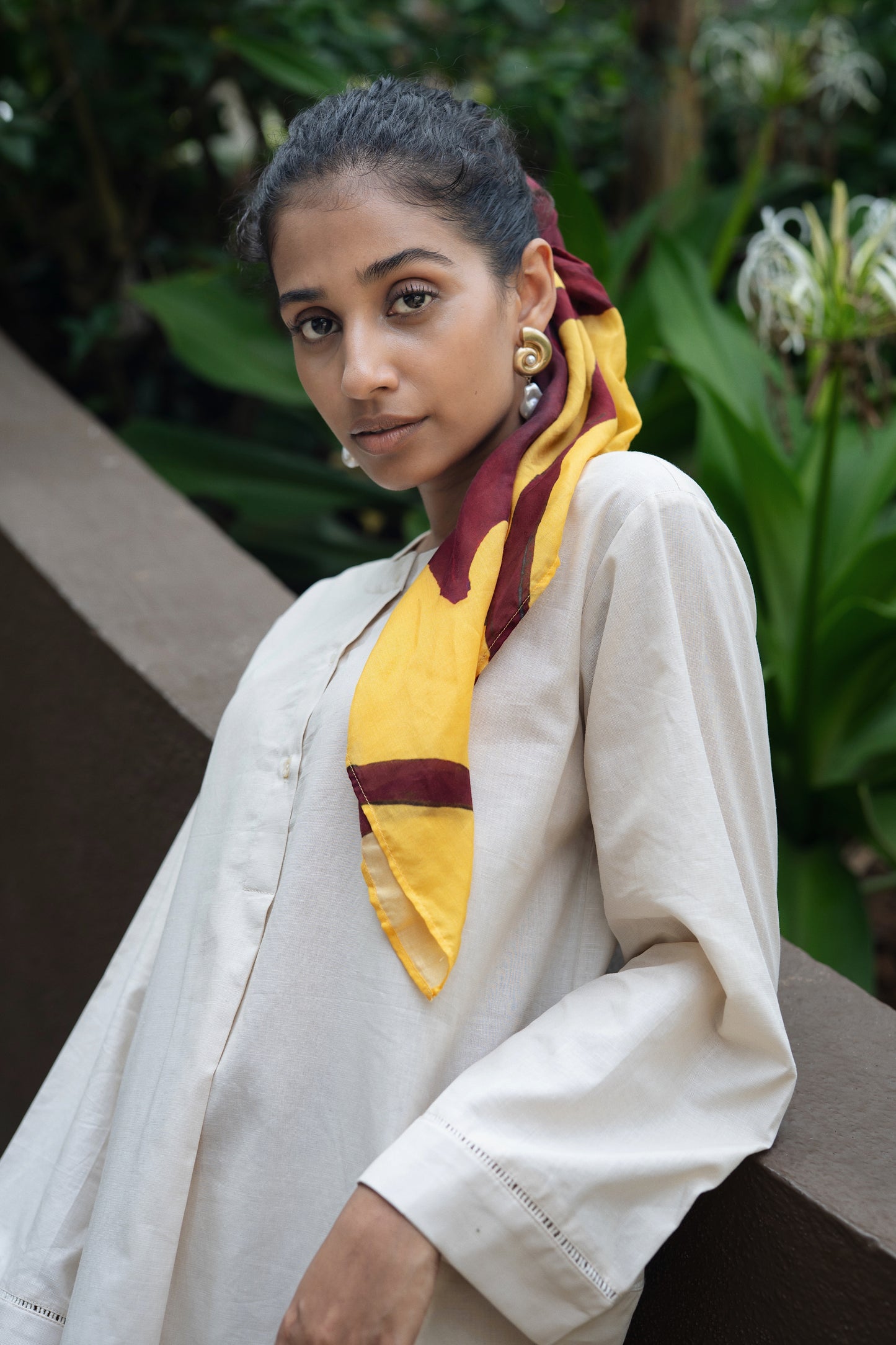 Iris Kurta Set (Biege)