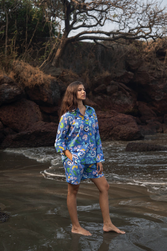 Diana Set (Multi Blue)