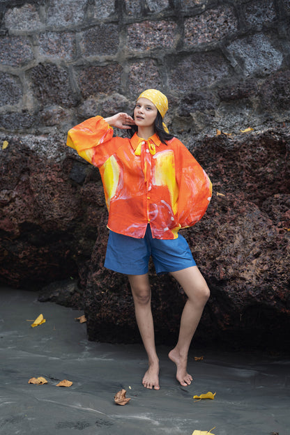 Naked Ninja (Orange Multi Colour)