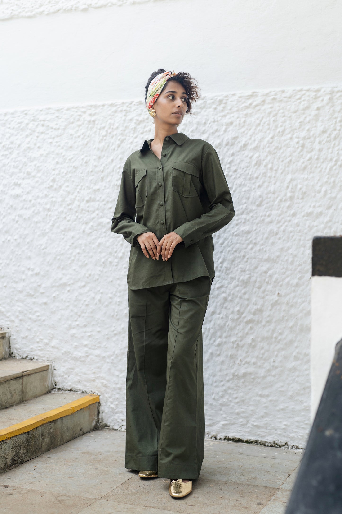 Roma Shirt (Military Green)