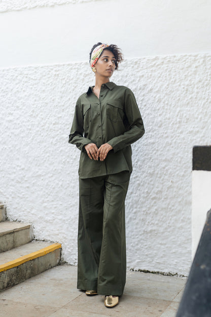 Roma Shirt (Military Green)