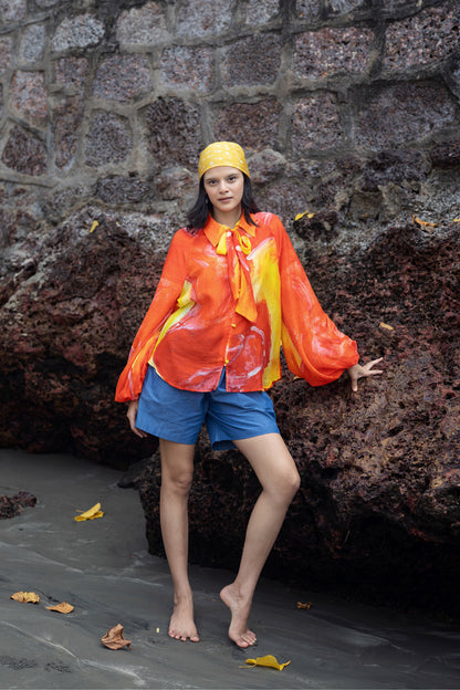 Naked Ninja (Orange Multi Colour)