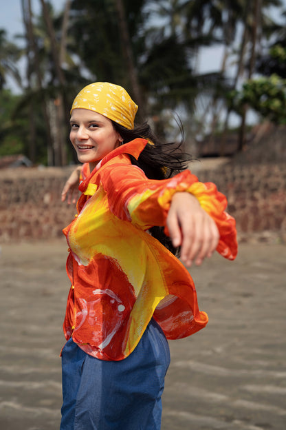 Naked Ninja (Orange Multi Colour)