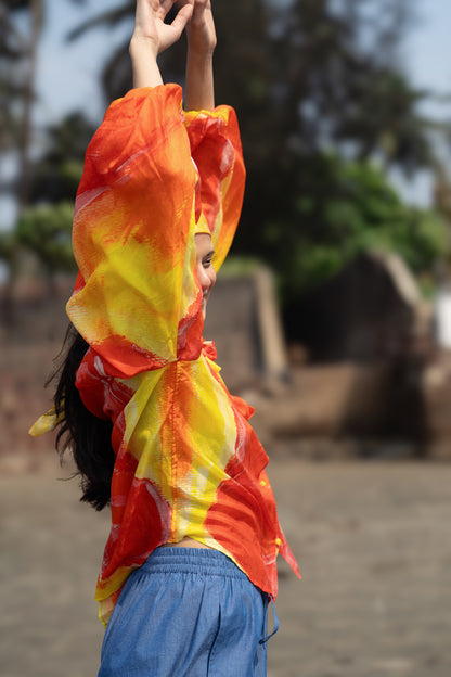 Naked Ninja (Orange Multi Colour)