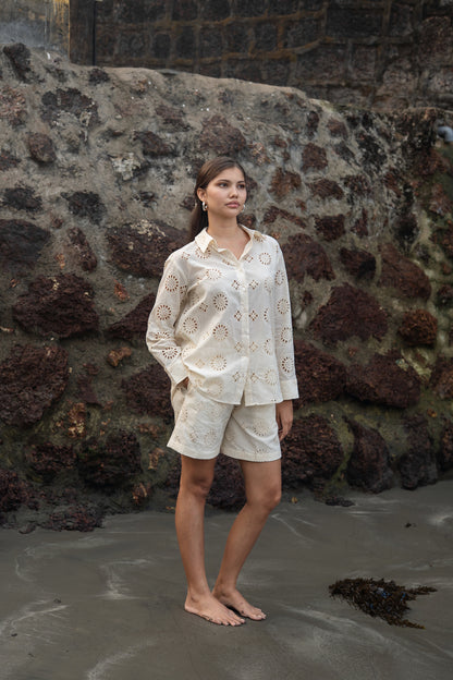 Diana Set (Cream White)