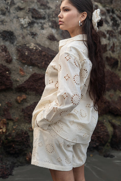 Diana Set (Cream White)