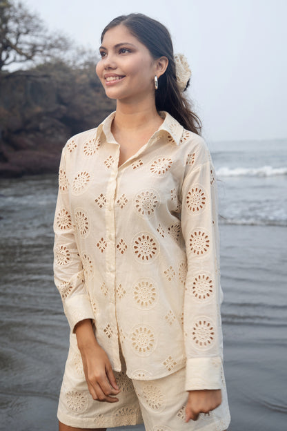 Diana Set (Cream White)