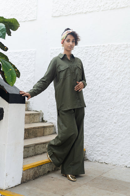 Roma Shirt (Military Green)