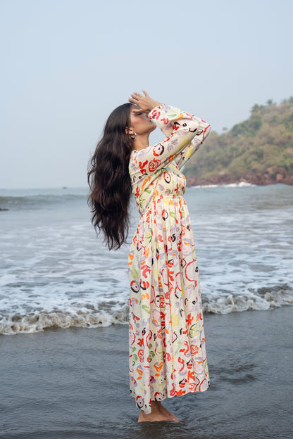 Roosh Dress (Multi Colour)