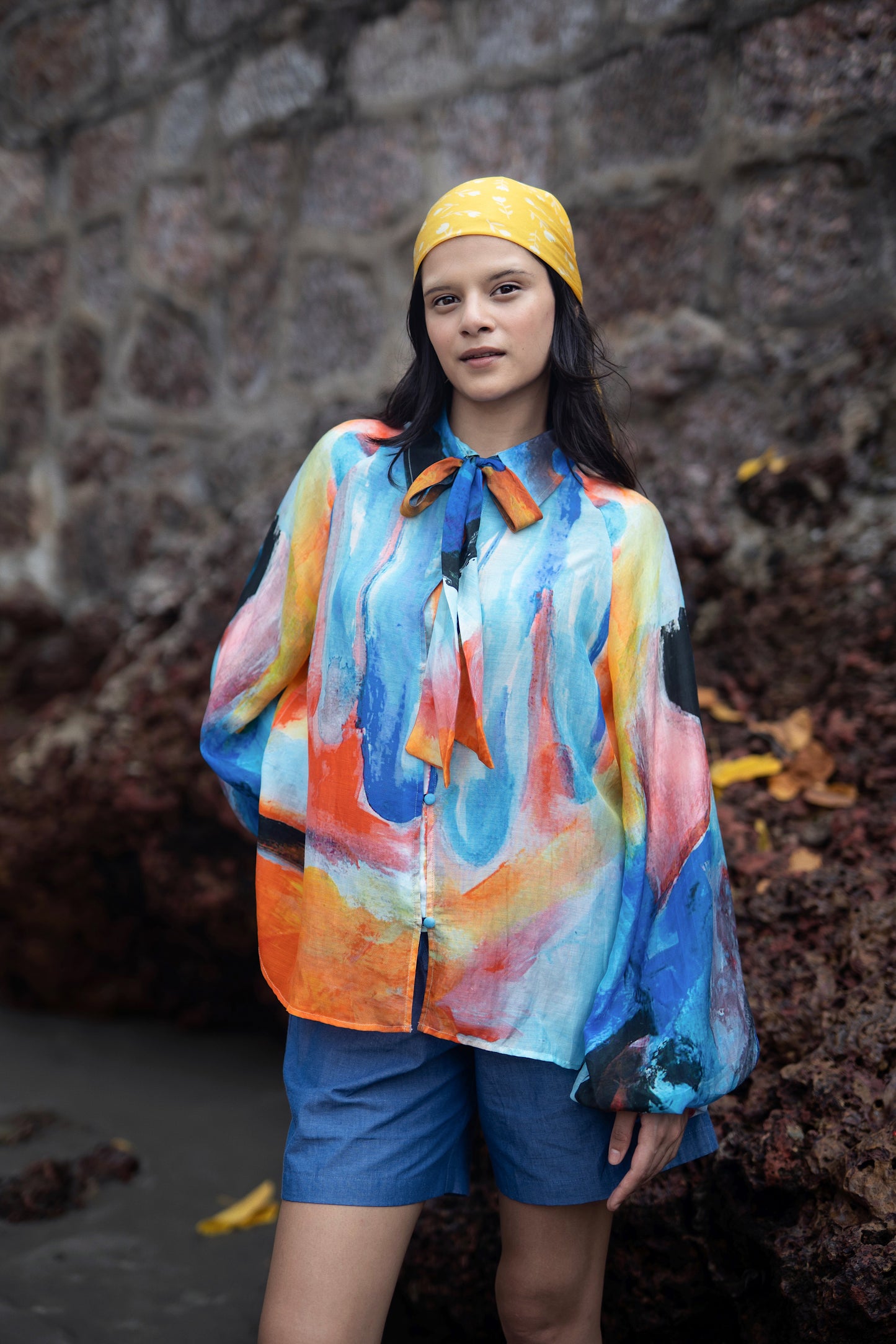 Naked Ninja (Blue Multi Colour)