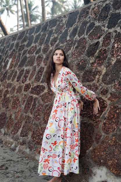 Roosh Dress (Multi Colour)