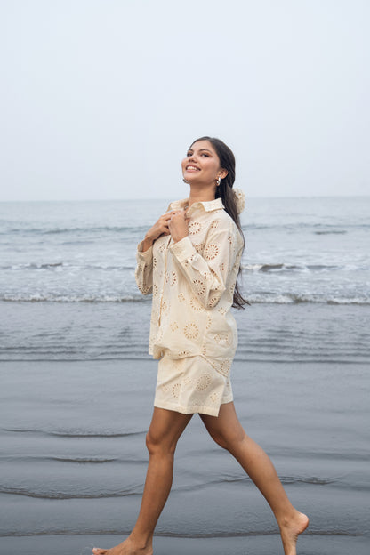 Diana Set (Cream White)