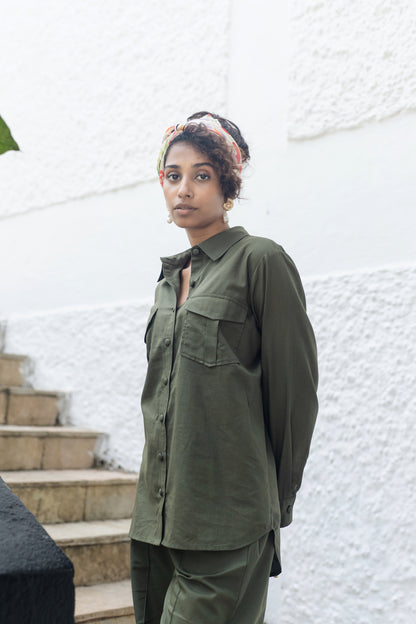 Roma Shirt (Military Green)