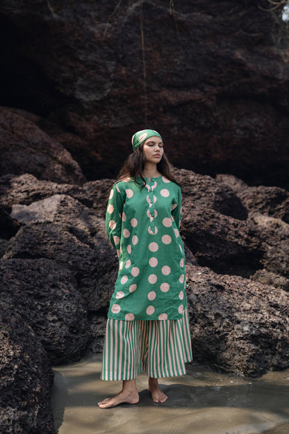 Uniqlo Set (Green & Pink)