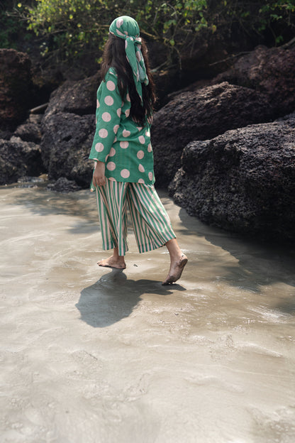 Uniqlo Set (Green & Pink)