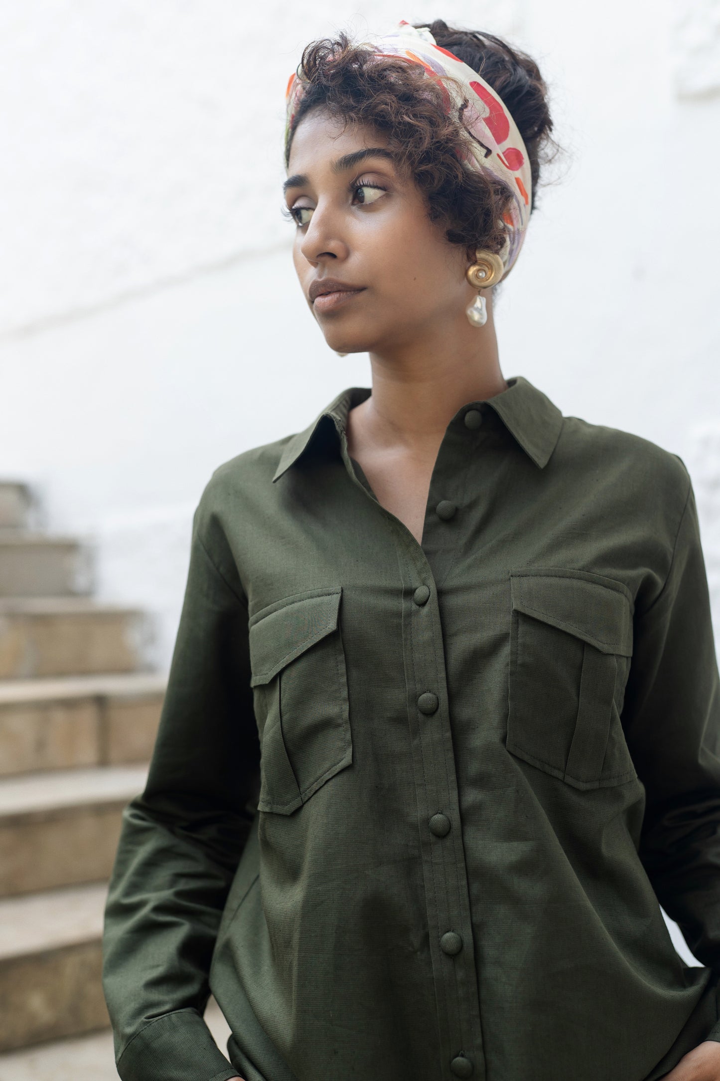 Roma Shirt (Military Green)