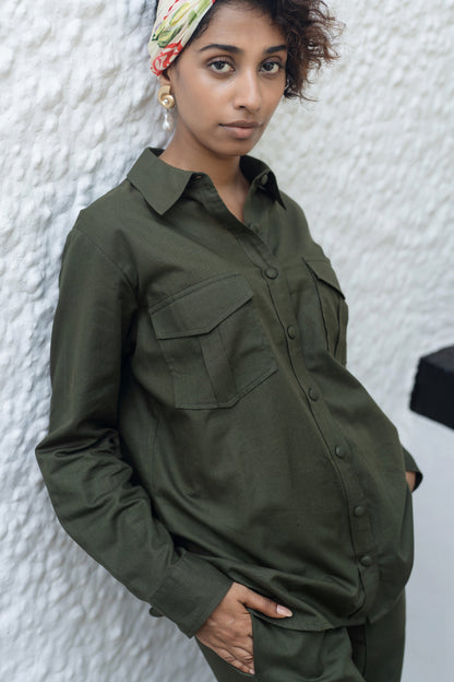 Roma Shirt (Military Green)