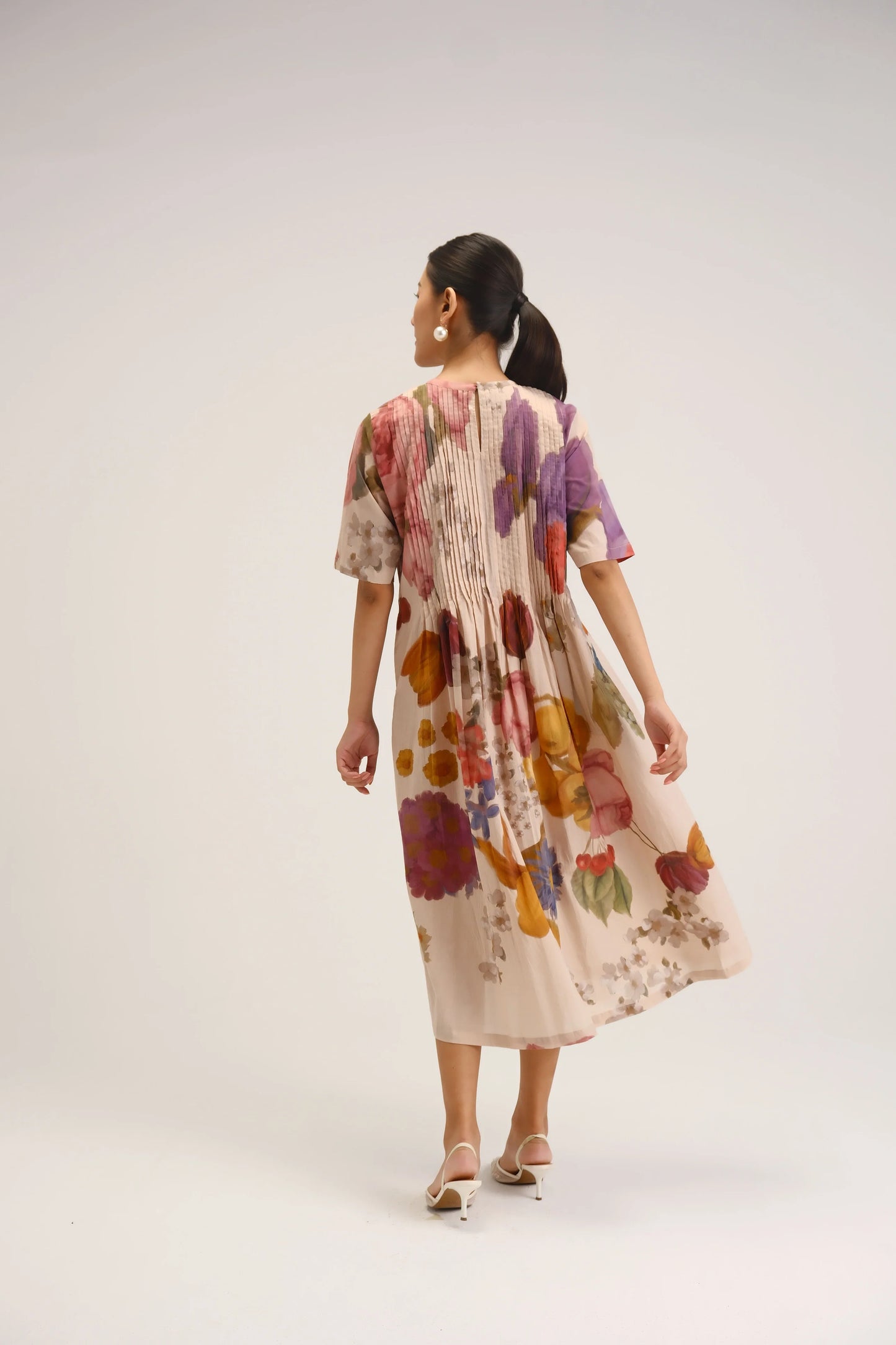 Cherimoya Pinktucks Dress