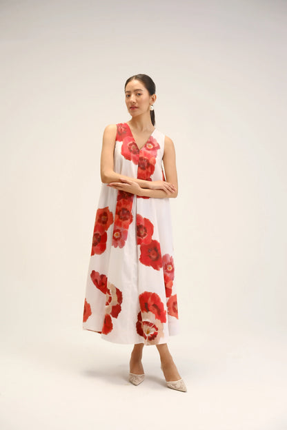 Valentine V - Neck Dress