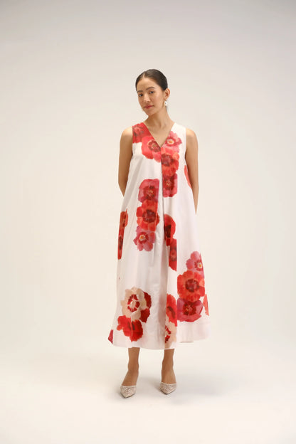 Valentine V - Neck Dress