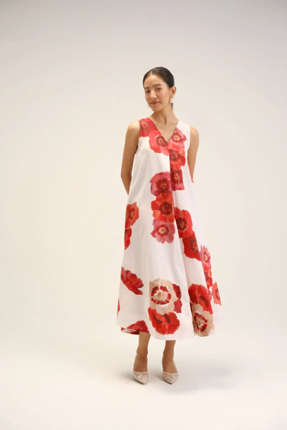 Valentine V - Neck Dress