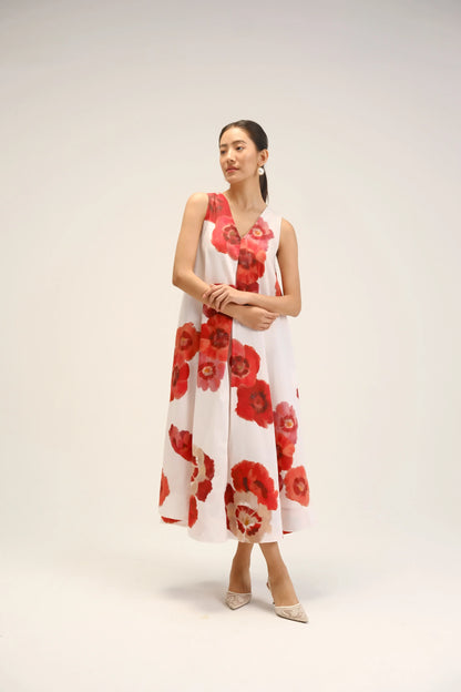 Valentine V - Neck Dress