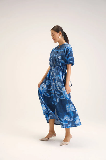 Bilberry Side Tie-Up Dress