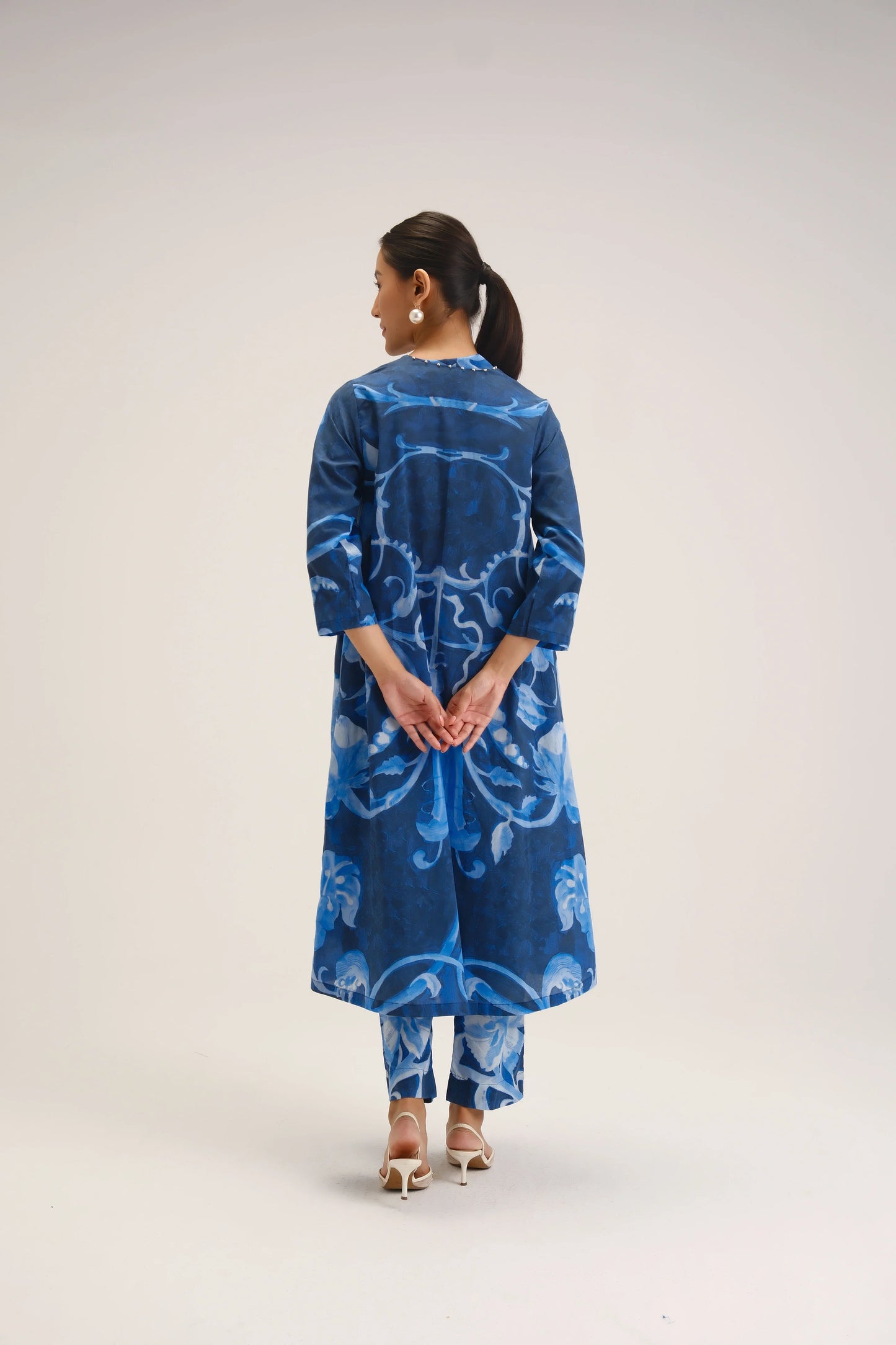 Bilberry Long Kurta Set