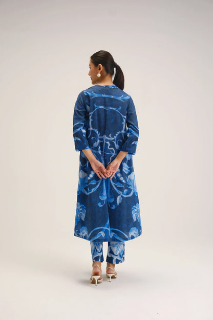 Bilberry Long Kurta Set