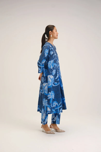 Bilberry Long Kurta Set