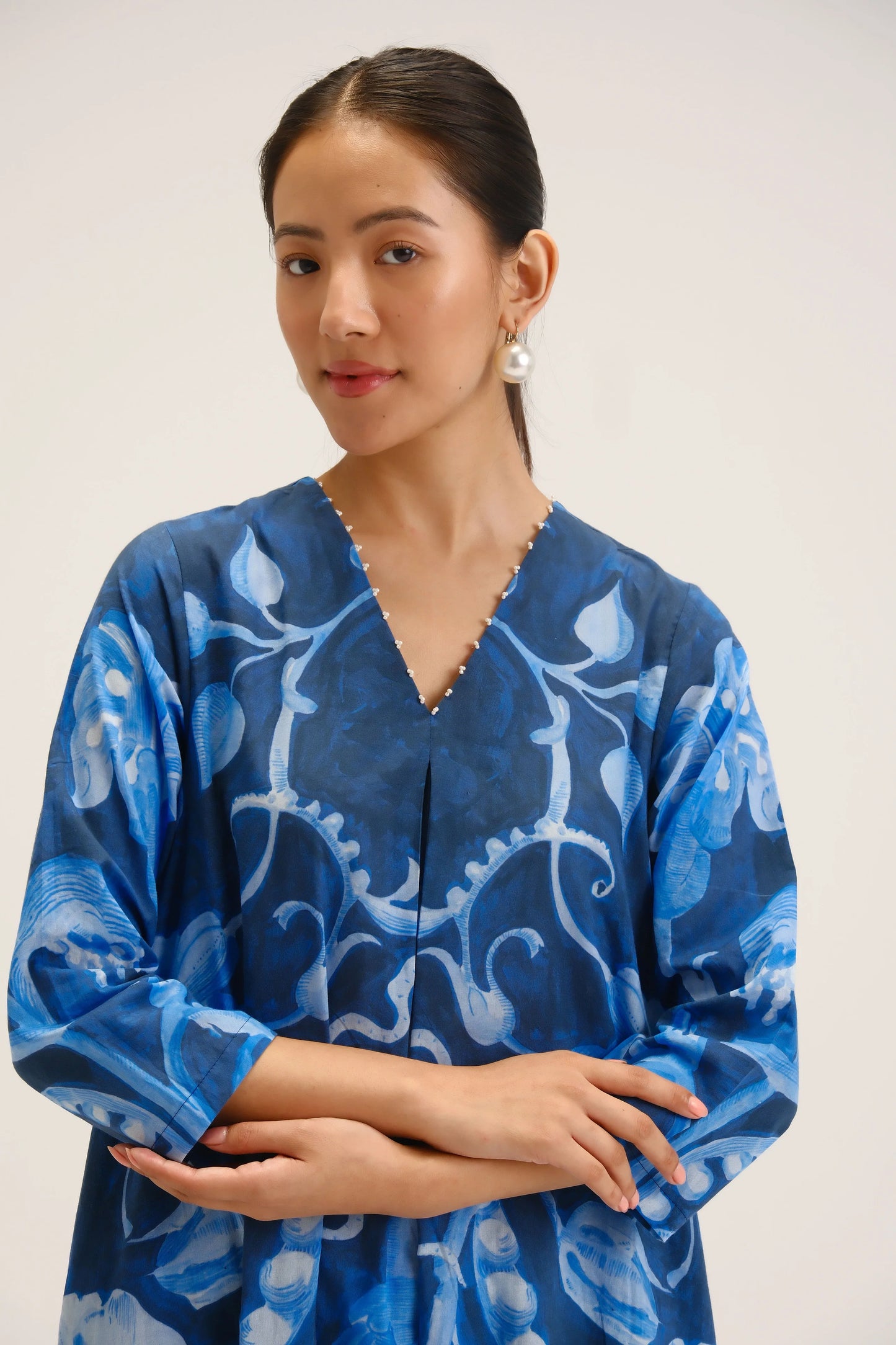 Bilberry Long Kurta Set