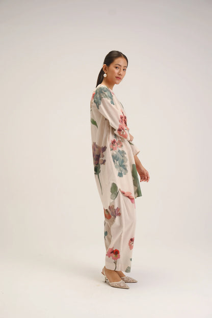 Juliet White Short Kurta Set